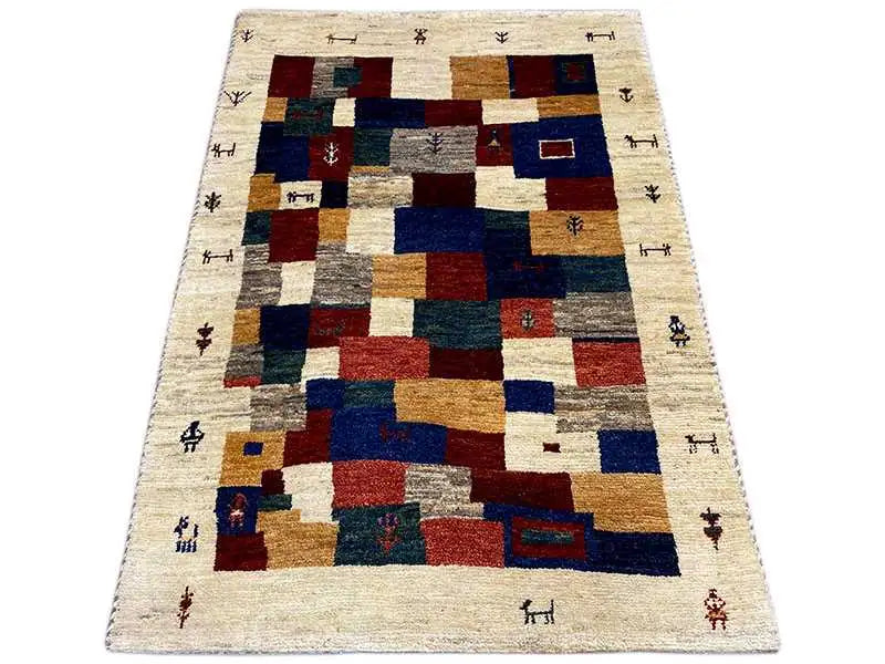 Gabbeh Teppich (121x83cm) - German Carpet Shop