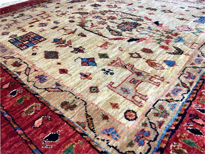 Qashqai Exklusiv (100x99cm) - German Carpet Shop