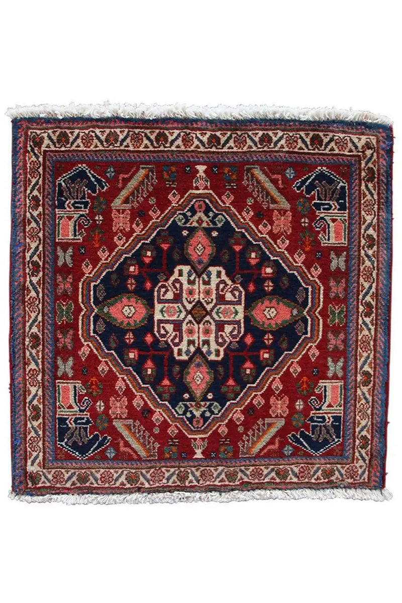 Poschti - Qashqai 8968709 (61x60cm) - German Carpet Shop