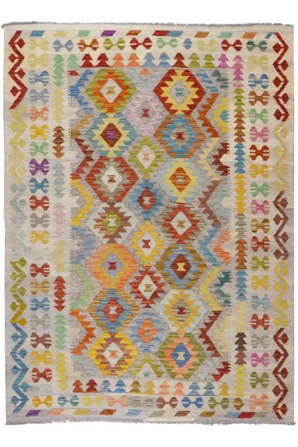 Kelim - Afghan (205x149cm) - German Carpet Shop