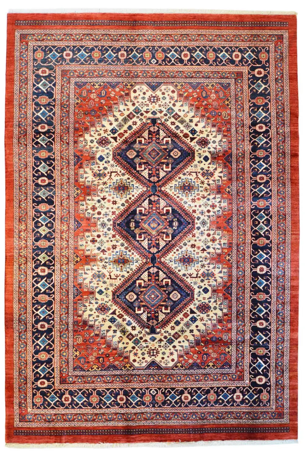 Qashqai Exklusiv 24042 - (296x203cm) - German Carpet Shop