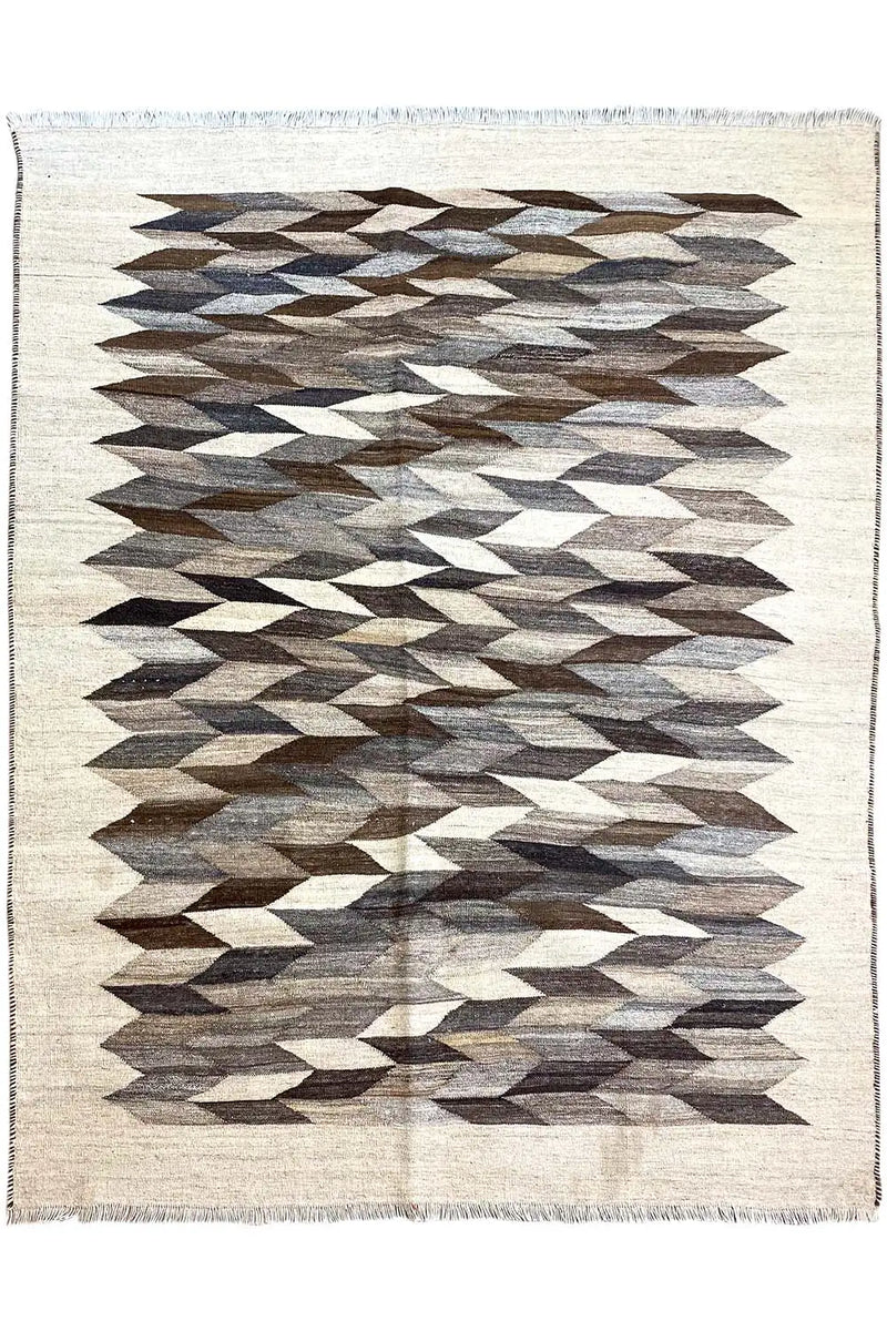 Kilim Qashqai - (207x145cm) - German Carpet Shop