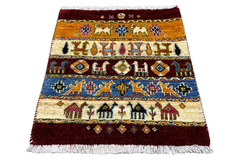 Gabbeh Lori Iran - (63x58cm) - German Carpet Shop