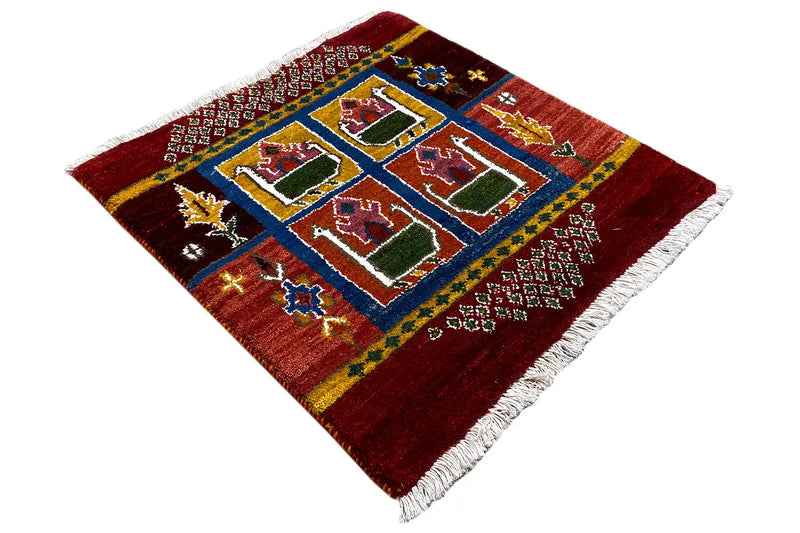 Gabbeh Lori Iran - (56x56cm) - German Carpet Shop