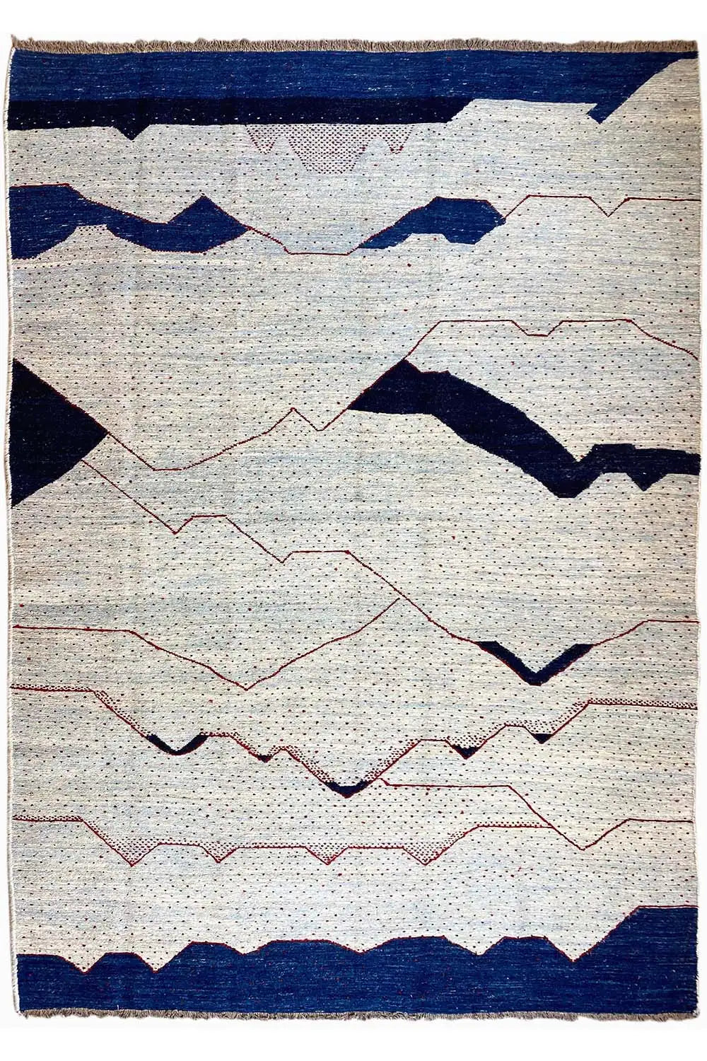 Kilim Qashqai  - 603638 (283x200cm) - German Carpet Shop