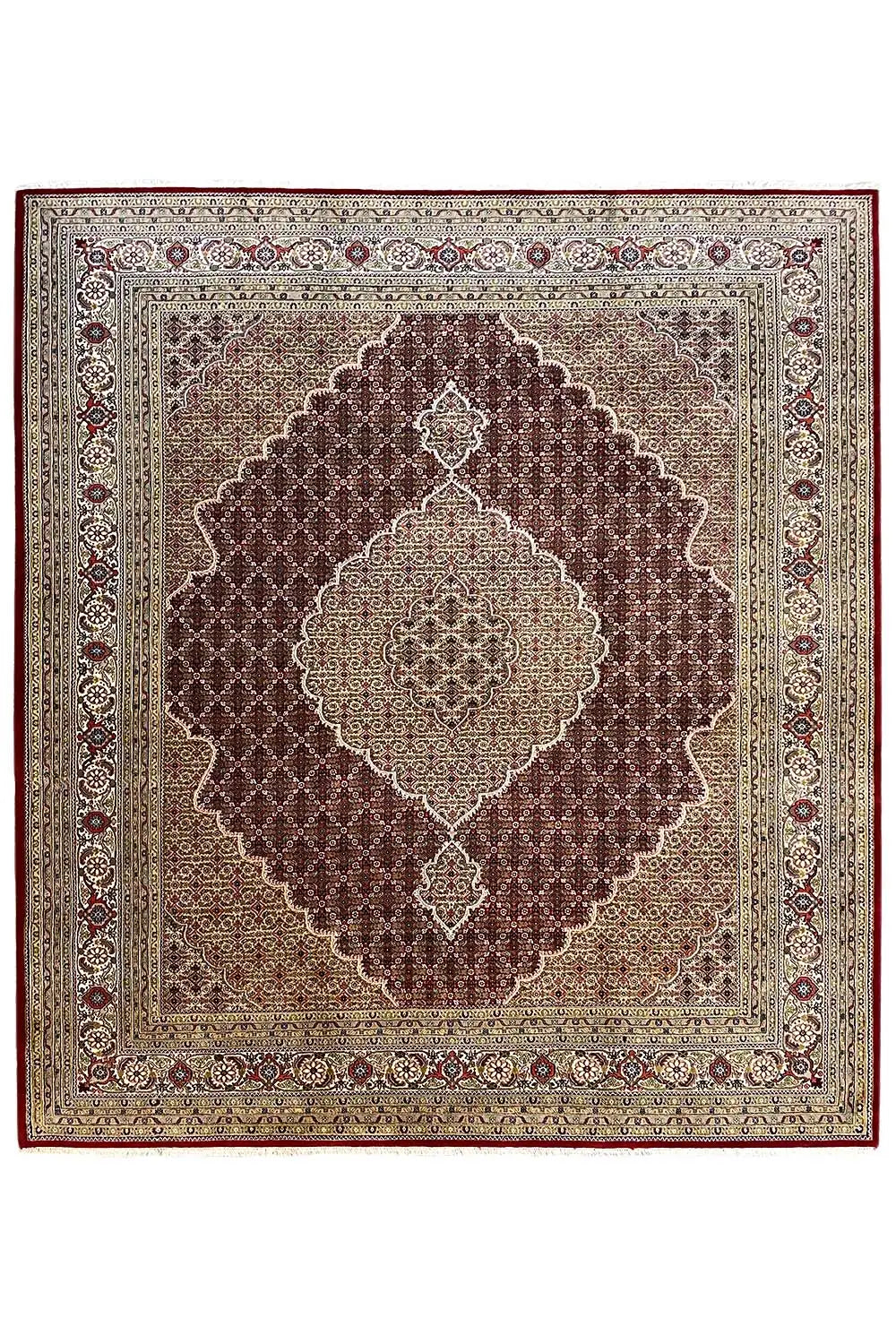 Indo Täbriz Teppich - (310x249cm) - German Carpet Shop