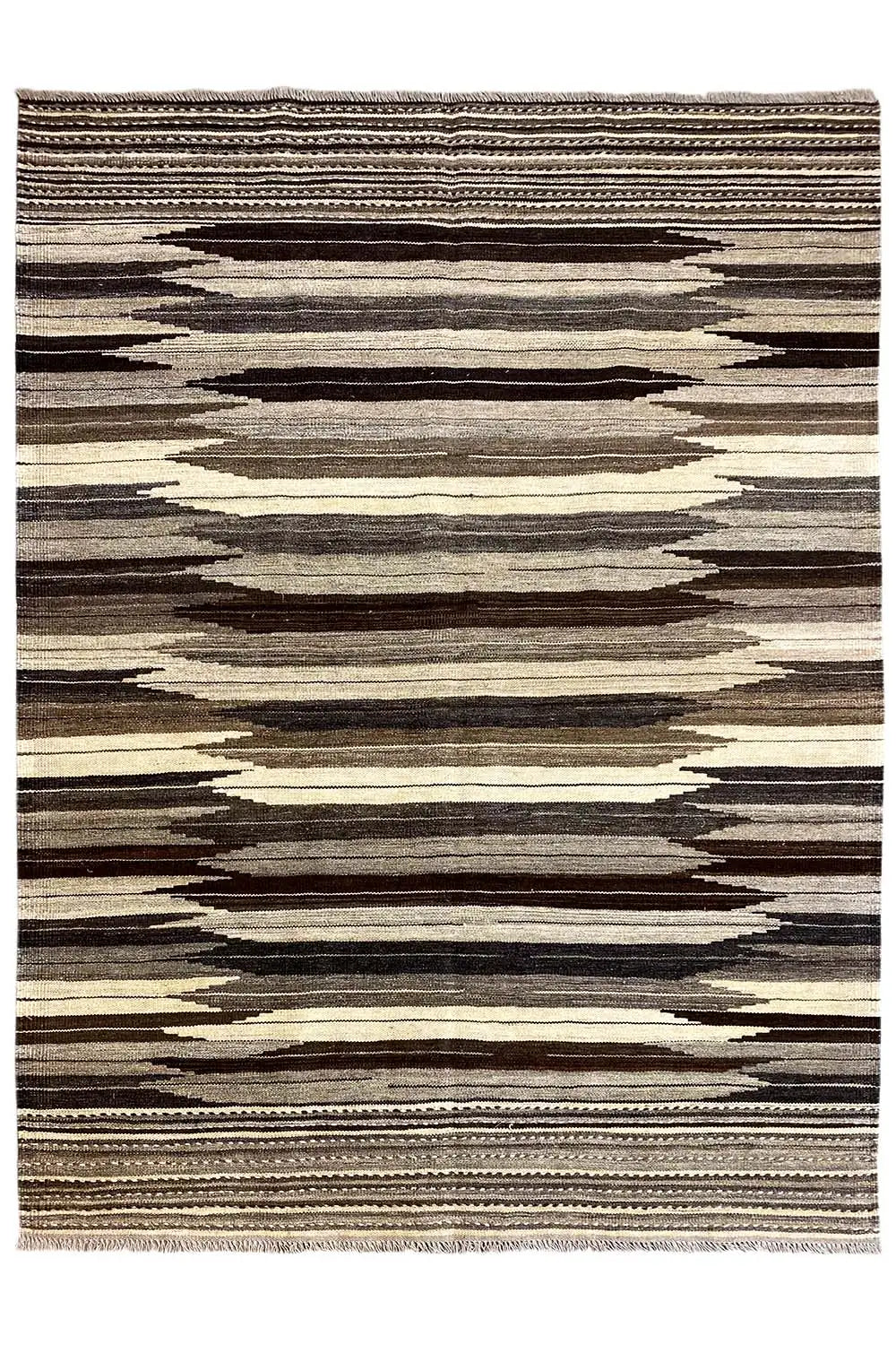 Kilim Qashqai  (217x141cm) - German Carpet Shop