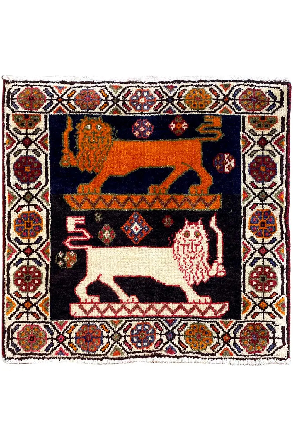 Poschti - Qashqai 8968696 (62x62cm) - German Carpet Shop