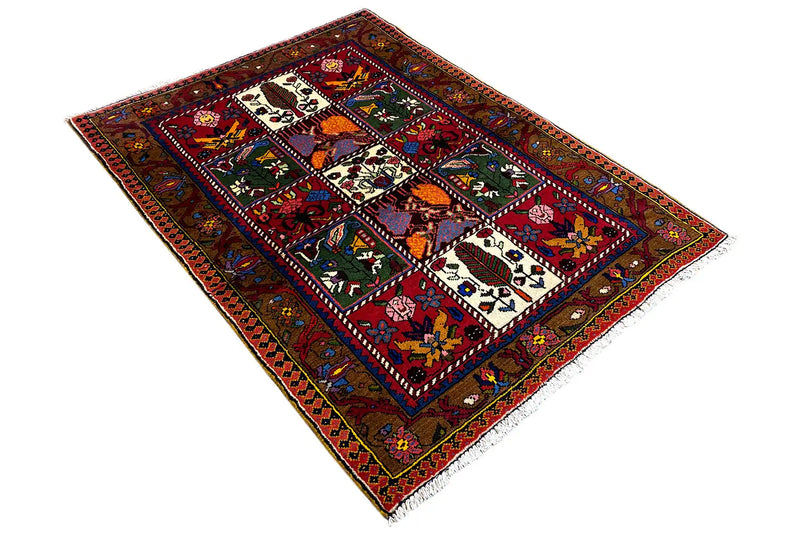 Bakhtiari - (145x105cm) - German Carpet Shop