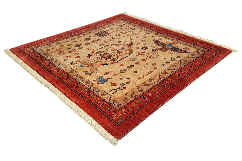 Qashqai Exklusiv (100x99cm) - German Carpet Shop