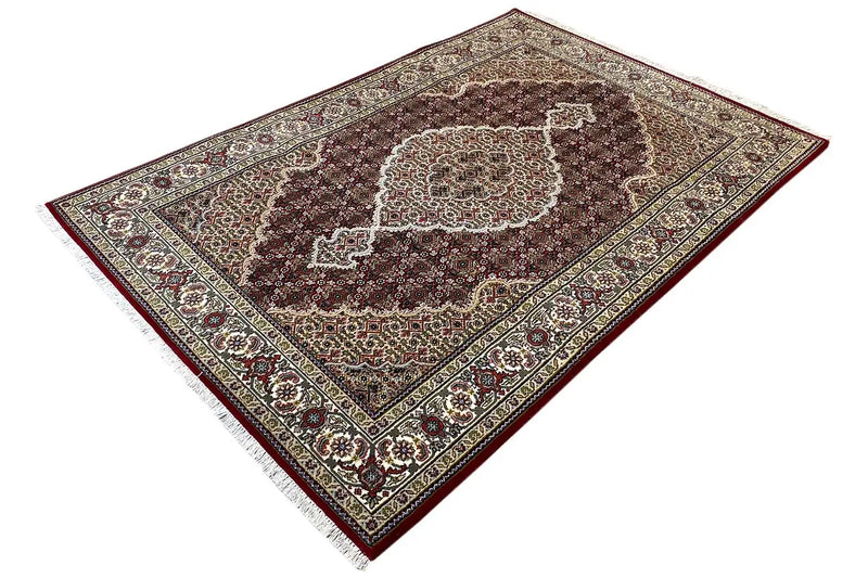 Indo Täbriz Teppich - (185x125cm) - German Carpet Shop