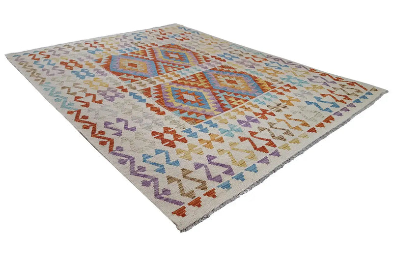 Kelim Afghan  2757 (205x161cm) - German Carpet Shop