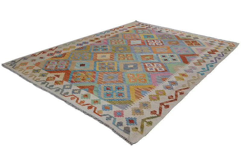 Kelim - Afghan (203x153cm) - German Carpet Shop