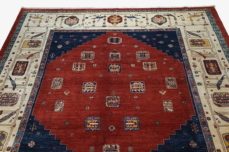 Qashqai - Klassik (381x298cm) - German Carpet Shop