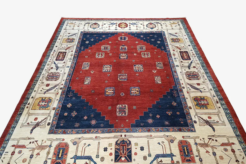 Qashqai - Klassik (381x298cm) - German Carpet Shop
