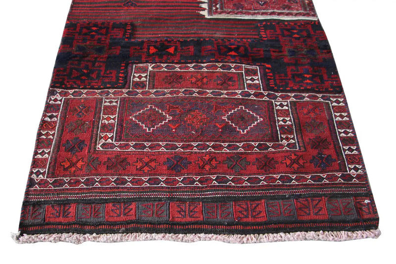 Kelim - Bakhtiari - 8968657 (269x90cm) - German Carpet Shop
