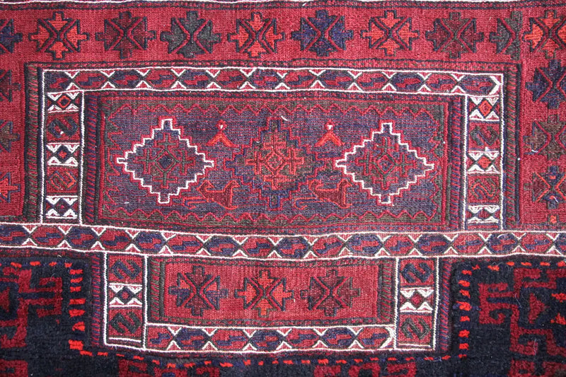 Kelim - Bakhtiari - 8968657 (269x90cm) - German Carpet Shop