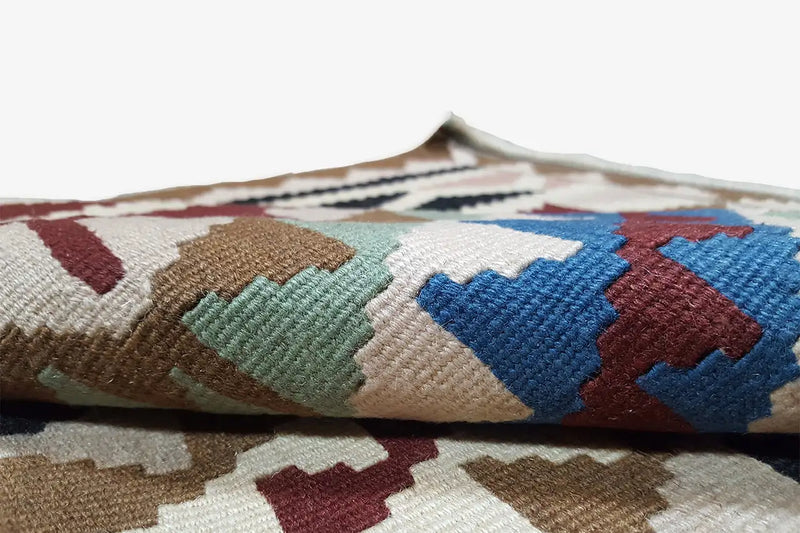 Kilim Qashqai - Multicolor 23PL 153x101cm - German Carpet Shop