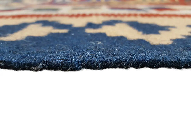 Kilim Qashqai  - 301889 (196x152cm) - German Carpet Shop