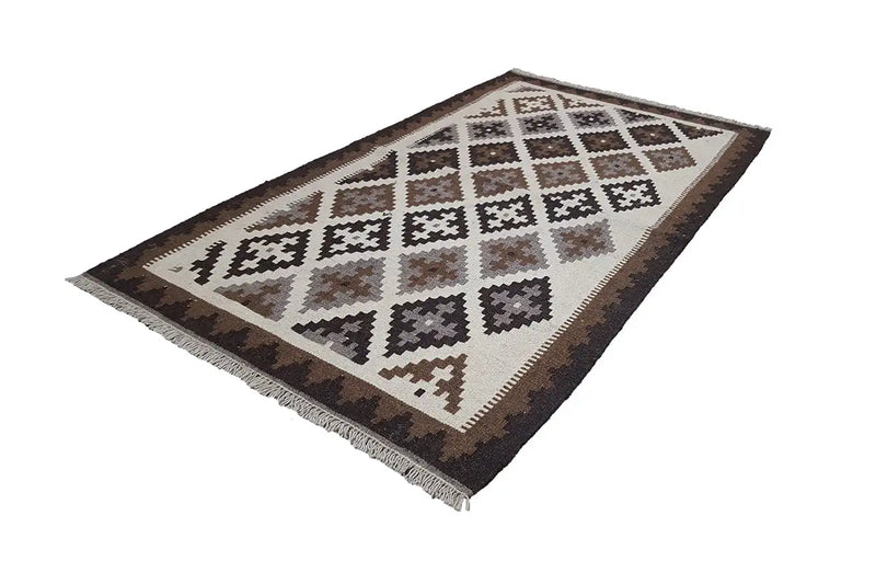 Kelim Qashqai - Multicolor 301887  140x84cm - German Carpet Shop