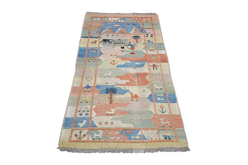 Kilim Qashqai  - 800605 (168x86cm) - German Carpet Shop