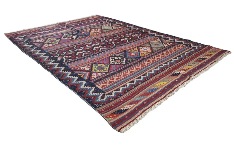 Kilim Sirjan - 804947 (200x146cm) - German Carpet Shop