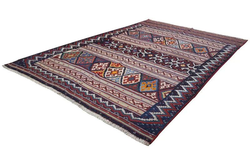 Kilim Sirjan - 905431 (219x145cm) - German Carpet Shop