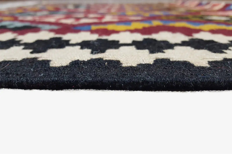 Kilim Qashqai - Multicolor 1PL 141x98cm - German Carpet Shop