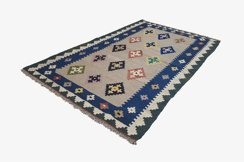 Kilim Qashqai - Multicolor 9500597 149x98cm - German Carpet Shop