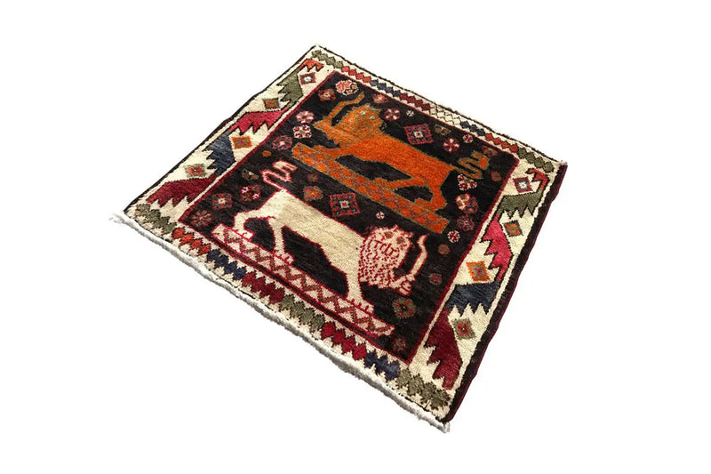 Poschti - Qashqai 8968702 (63x58cm) - German Carpet Shop