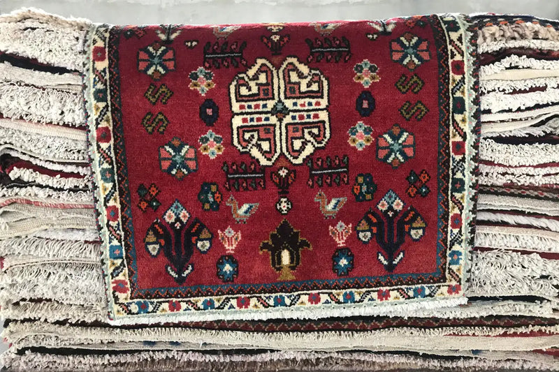 Poschti - Qashqai 8968678 (66x62cm) - German Carpet Shop